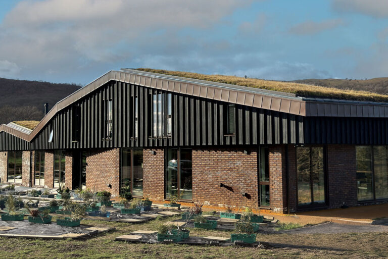 Modern designed house in countryside by expert builders Beckwood.