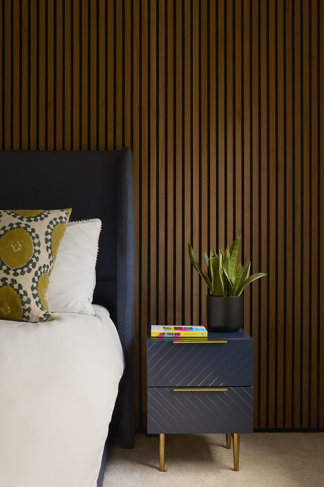 Bespoke bedroom in modern new build home.