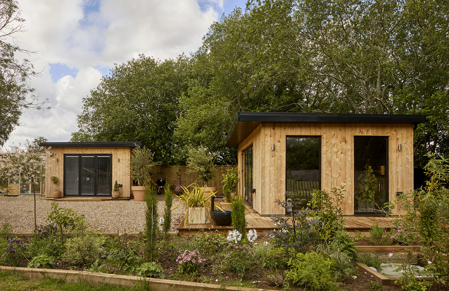 Outside office and fitness suite in South Oxfordshire.