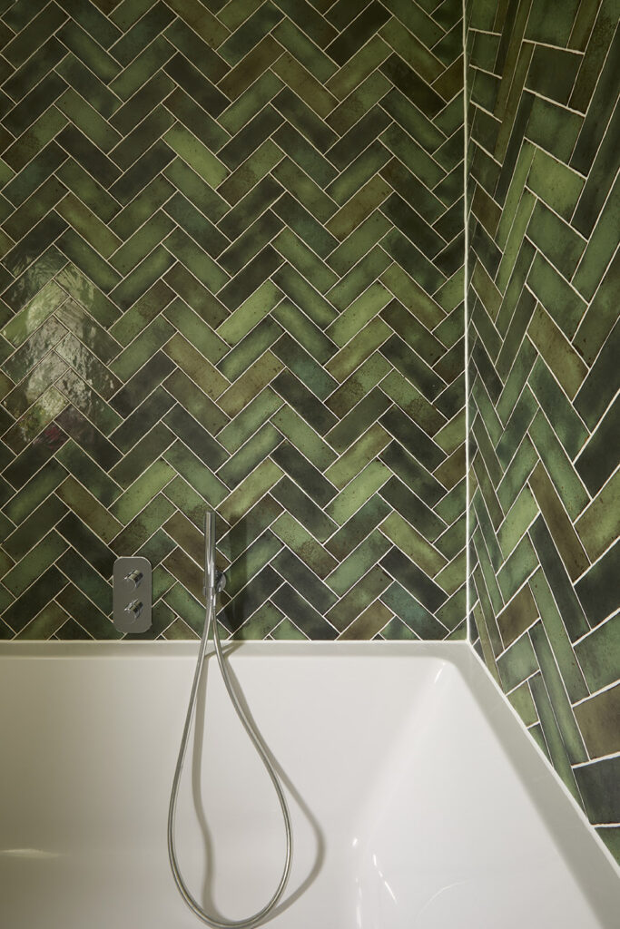 Modern bathroom in luxury home in South Oxfordshire.