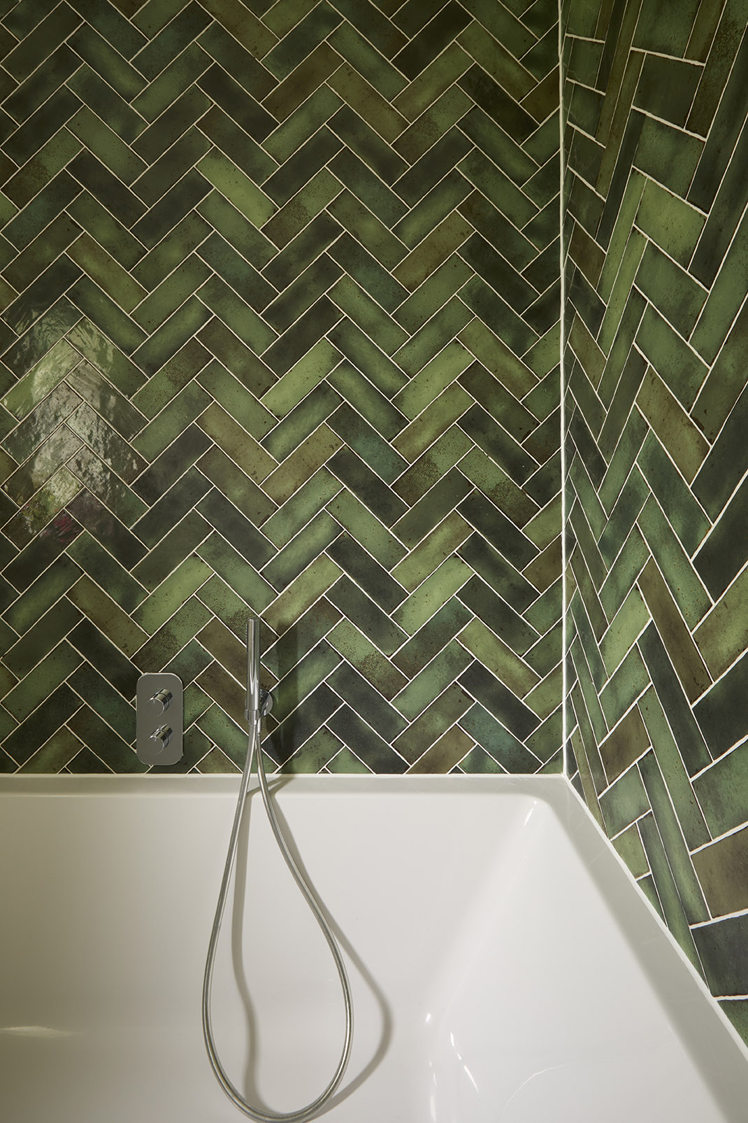 Modern bathroom in luxury home in South Oxfordshire.