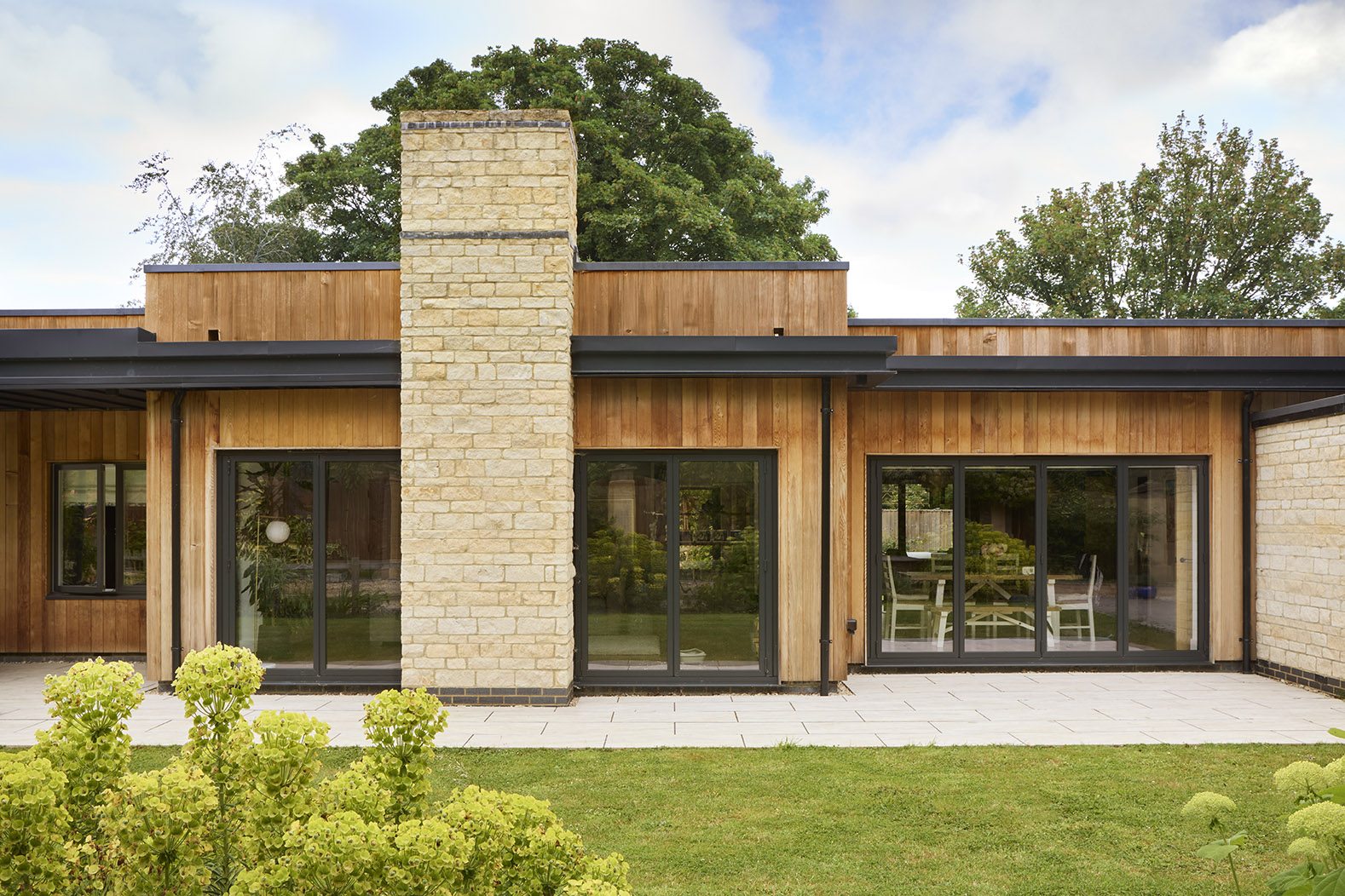 Exterior of new build home in South Oxfordshire